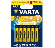 Varta 4103 - 6 szt. Baterie alkaliczne LONGLIFE EXTRA AAA 1,5V