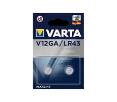 Varta 4278101402 - 2 szt. Bateria alkaliczna guzikowa ELECTRONICS V12GA 1,5V