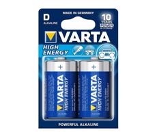 Varta 4920 - 2 szt. Bateria alkaliczna HIGH ENERGY D 1,5V