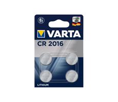 Varta 6016101404 - 4 szt. Bateria litowa guzikowa ELECTRONICS CR2016 3V