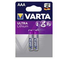 Varta 6103301402 - 2 szt. Bateria litowa ULTRA AAA 1,5V