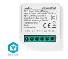 WIFIWMS10WT - Inteligentny włącznik SmartLife Wi-Fi 230V