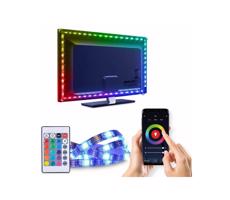 WM58 - LED RGB Pasek do TV LED/6W/5V Wi-Fi Tuya + pilot zdalnego sterowania