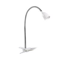 WO33-W - LED Lampa stołowa z klipsem LED/2,5W/230V bialy