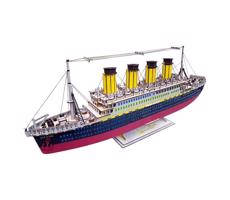 Woodcraft - Drewniane 3D puzzle Titanic