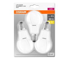 ZESTAW 3x LED Żarówka BASE E27/8,5W/230V 2700K - Osram