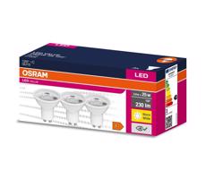 ZESTAW 3x LED Żarówka PAR16 GU10/2,8W/230V 2700K 120° - Osram