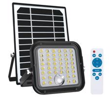 zewnętrzny solar reflektorowa z czujnik LED/10W/3,7V 4000K IP65 + ZS